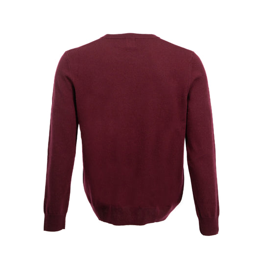 Crew Neck Jumper - Claret