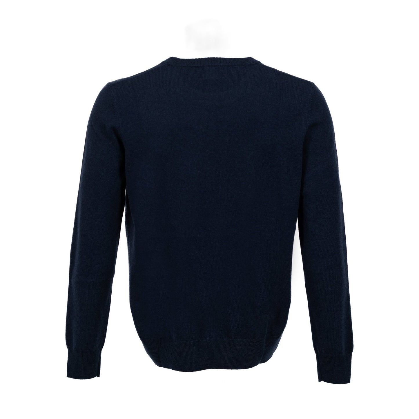 Crew Neck Jumper - Navy - IllannMen's Round Neck