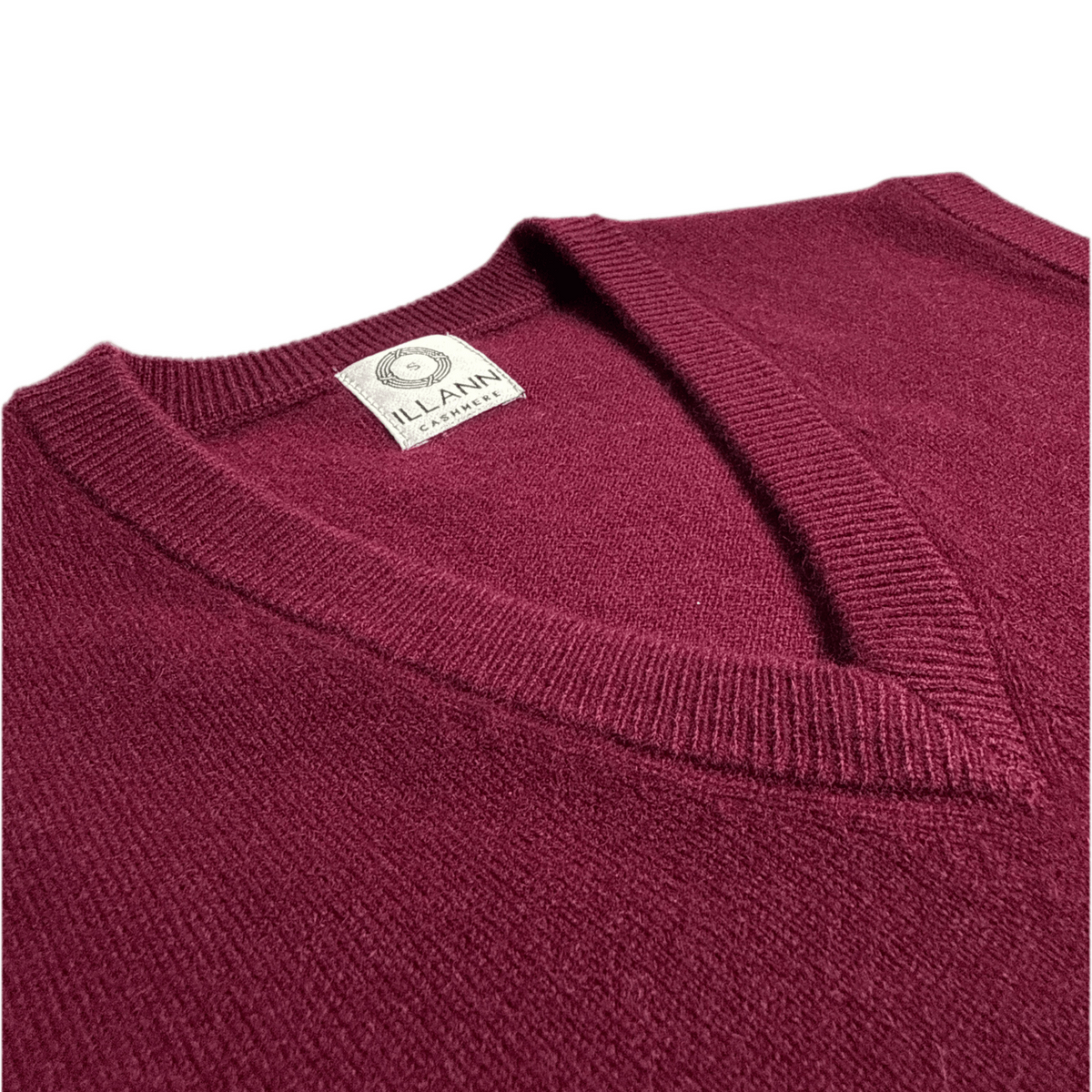 V - Neck Vest - Claret - IllannMen's V Neck