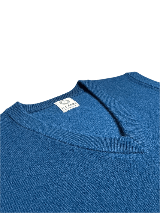 V - Neck Vest - Teal - IllannMen's V Neck