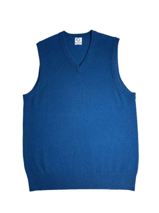 V - Neck Vest - Teal - IllannMen's V Neck
