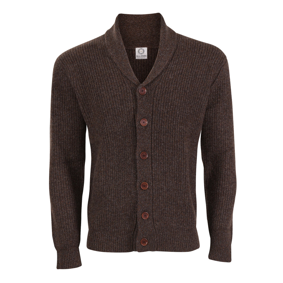 The Shawl Collar Cardigan Six ply - IllannMen's Cardigan
