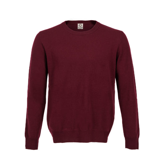 Crew Neck Jumper - Claret