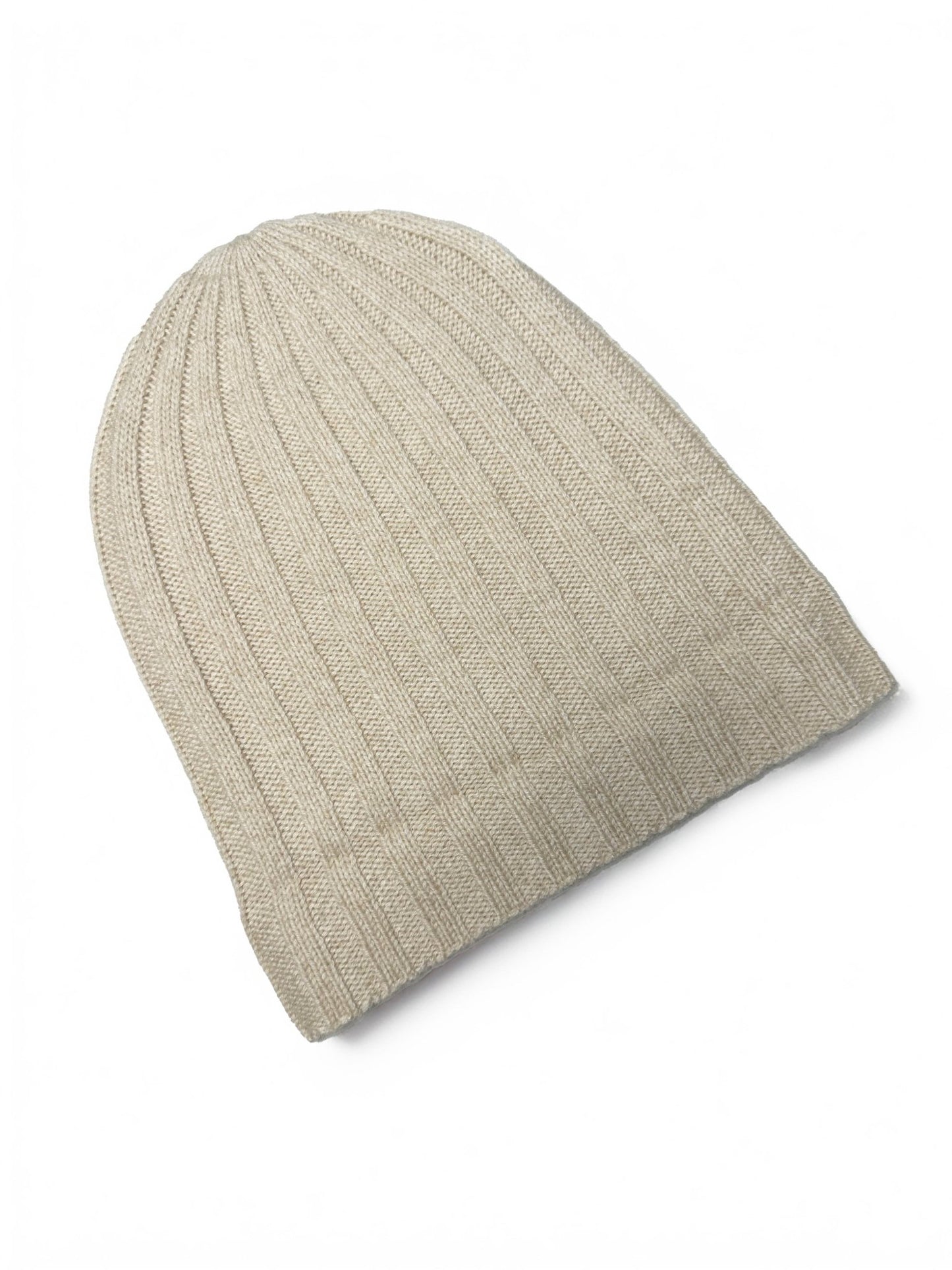 Chunky Ribbed Beanie - Cream - IllannBeanie