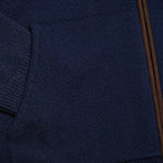 Load image into Gallery viewer, Cardigan Four ply - Navy - IllannMen&#39;s Cardigan
