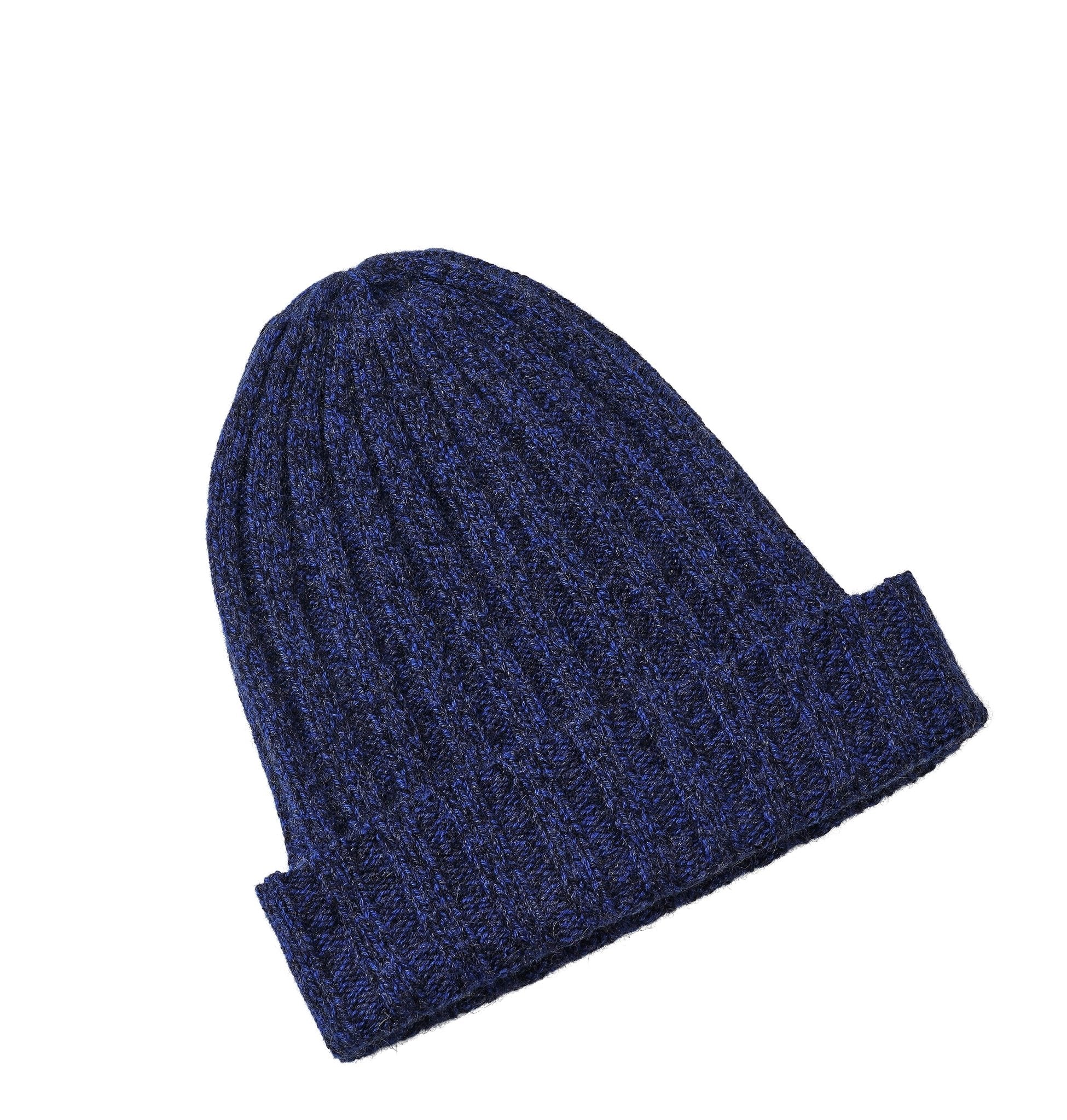 Chunky Ribbed Beanie - French Navy - IllannBeanie