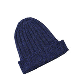 Load image into Gallery viewer, Chunky Ribbed Beanie - French Navy - IllannBeanie
