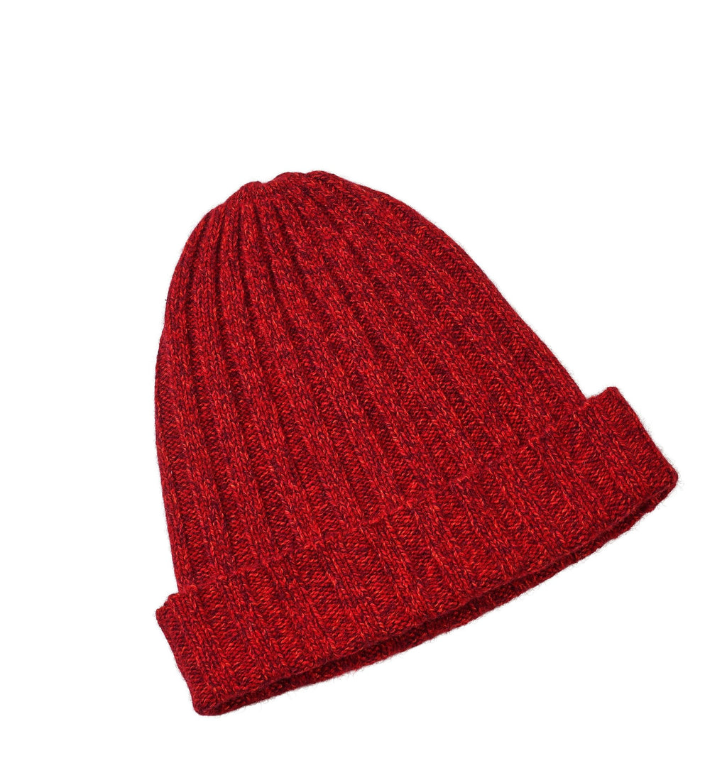 Chunky Ribbed Beanie - Lava - IllannBeanie