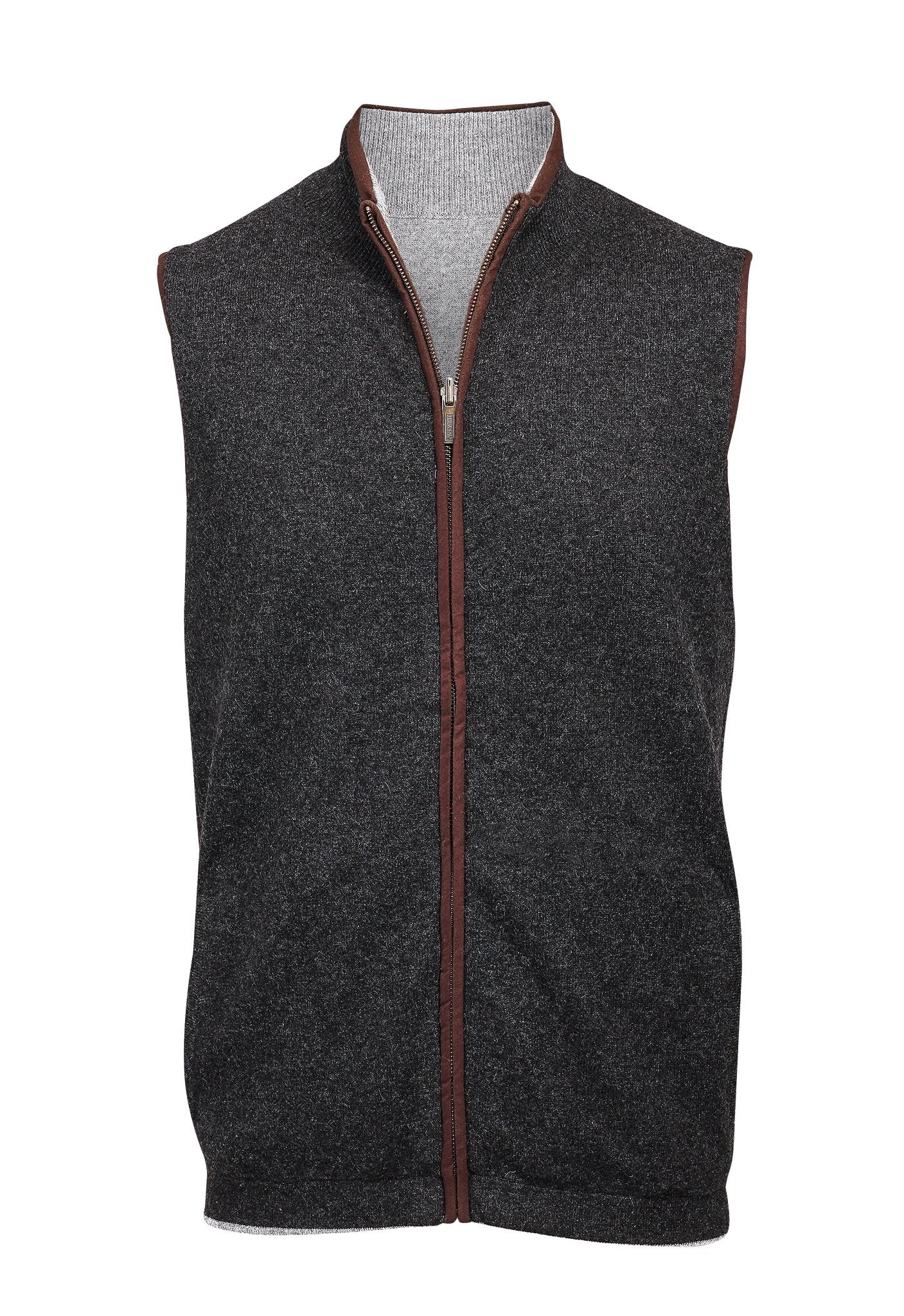 Reversible Gilet - Charcoal / Flint - IllannMen's Gilet