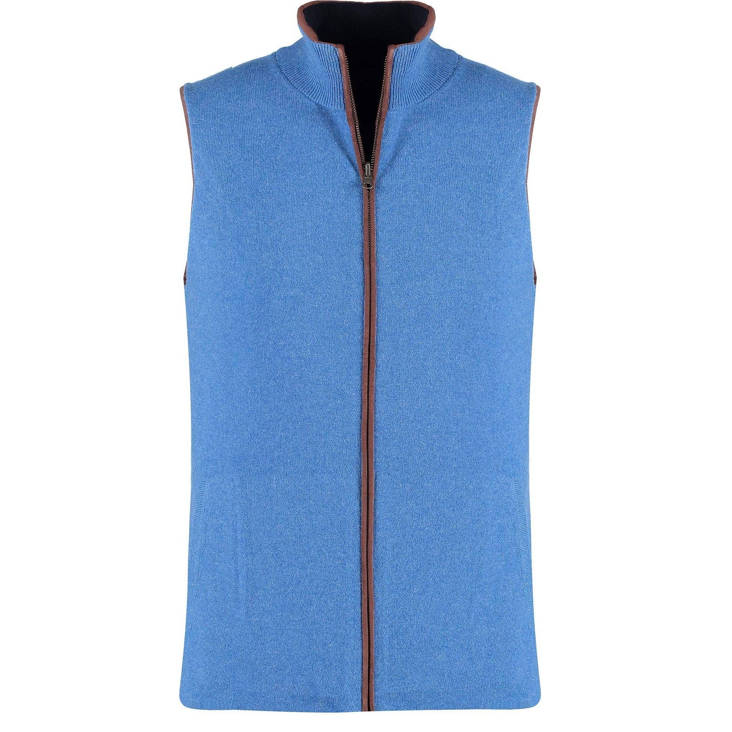 Reversible Gilet - Denim / Navy - IllannMen's Gilet