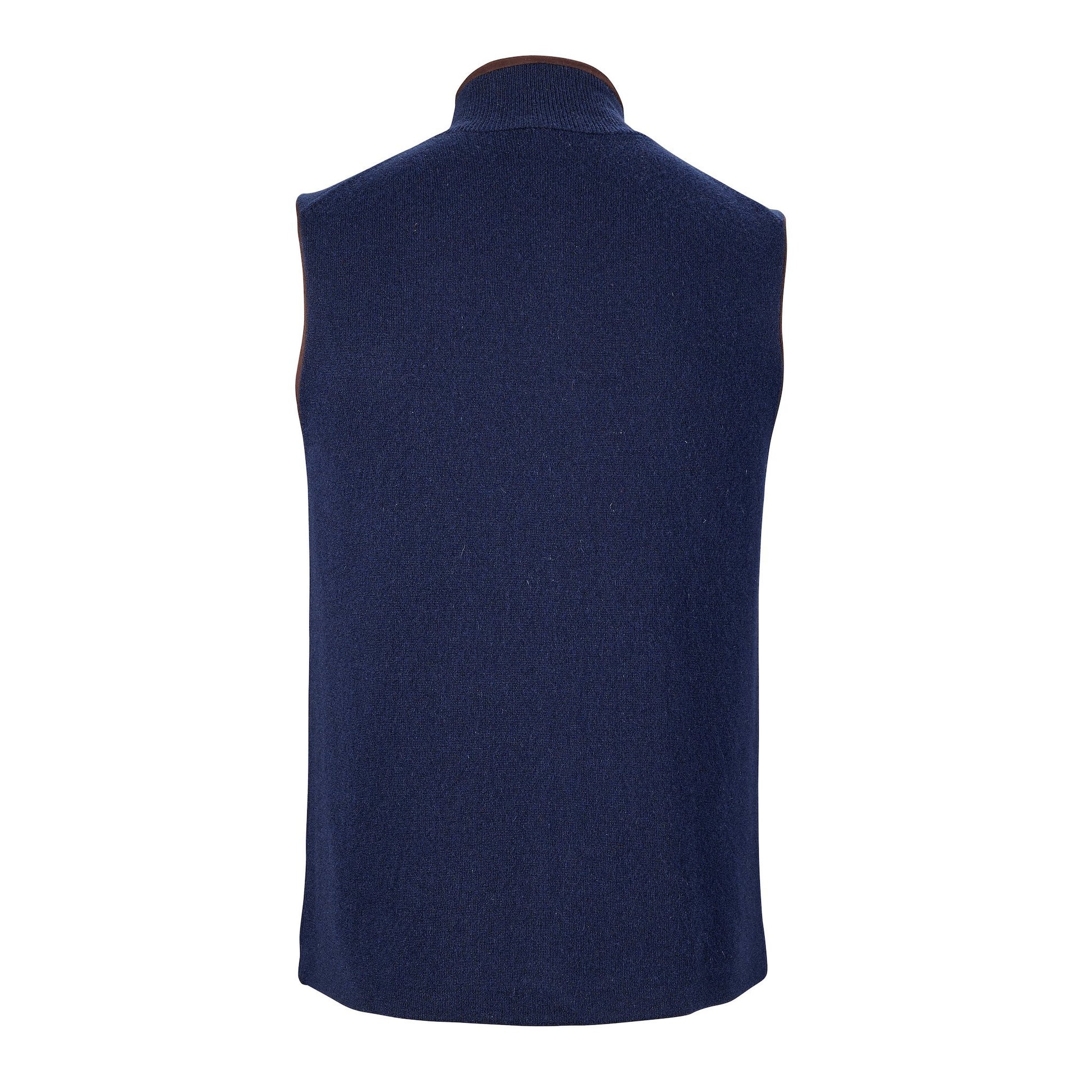 Reversible Gilet - Navy / Claret - IllannMen's Gilet