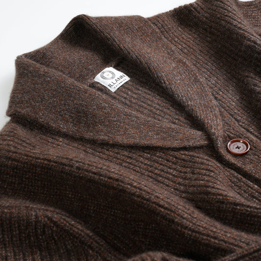 The Shawl Collar Cardigan Six ply - IllannMen's Cardigan